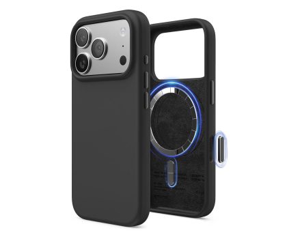 Etui do telefonów Elago Magsafe Silicon Case do iPhone 17 PRO Black ES17MSSC63PRO-BK